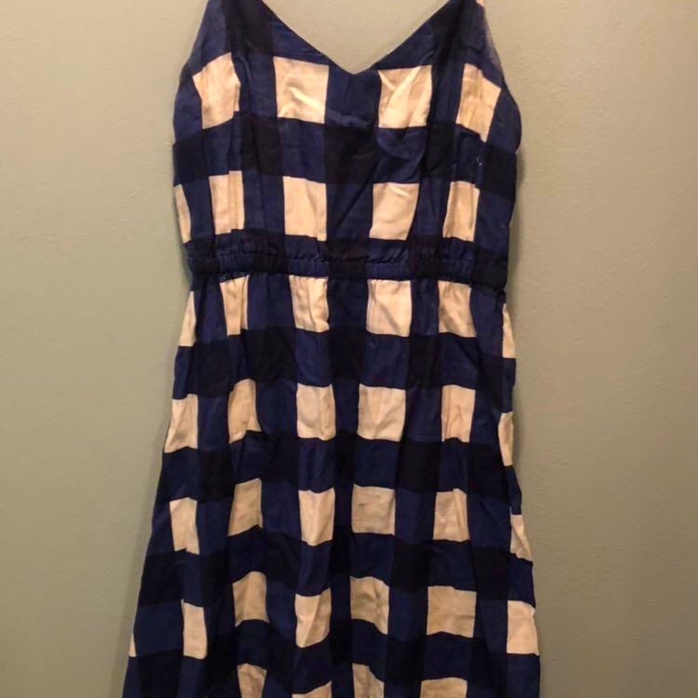 GAP Small plaid plaid dress